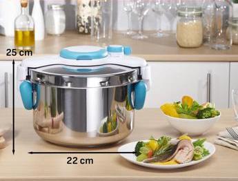 Seb ClipsoMinut’ Easy + Bleu 6L