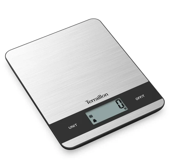 Terraillon Slim Steel Balance de Cuisine