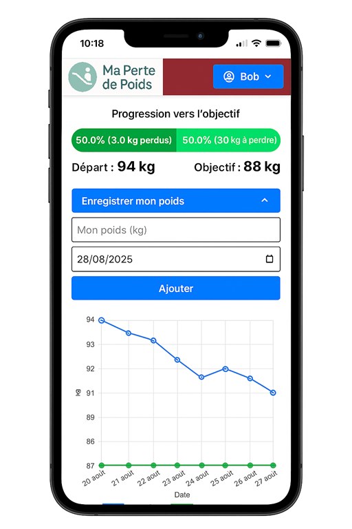 Dashboard version mobile